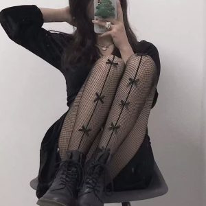 جوراب شلواری طرح پاپیون
