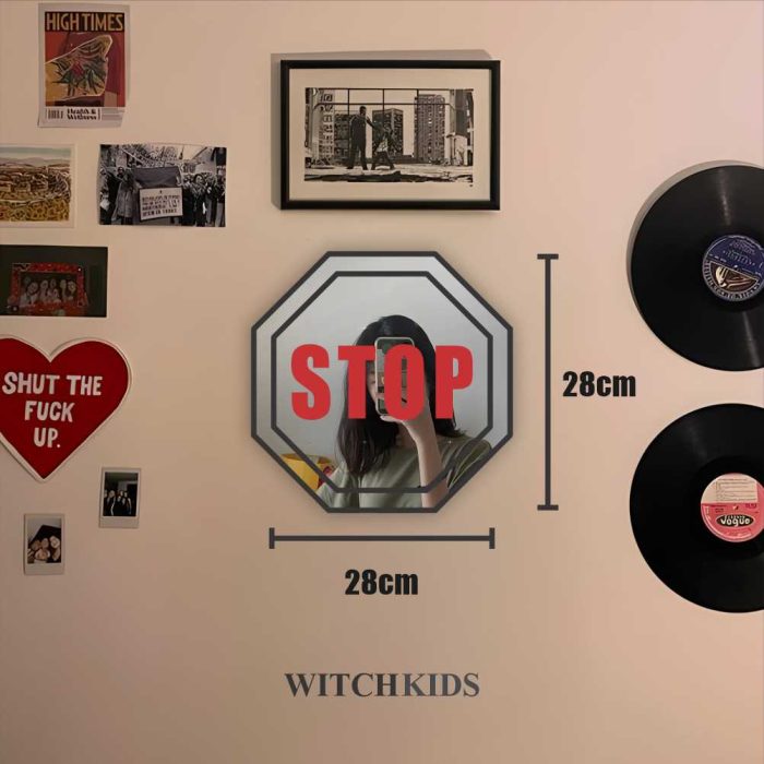 آینه پینترستی STOP