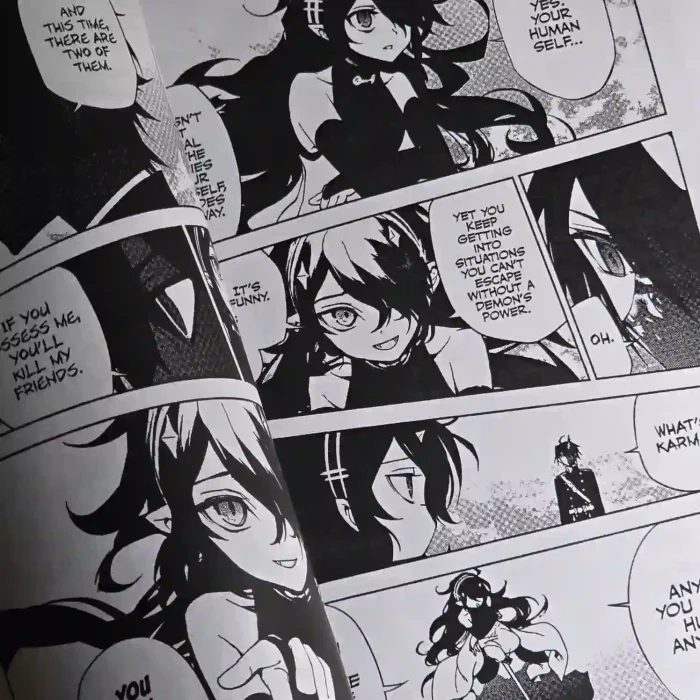 مانگا انیمه اسرافیل پایانی | Seraph of the End