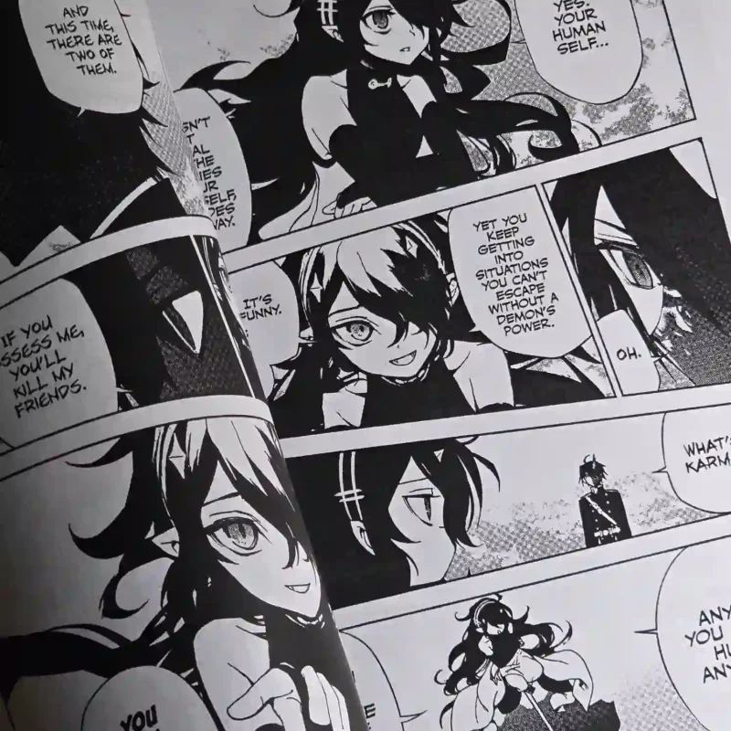 مانگا انیمه اسرافیل پایانی | Seraph of the End