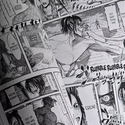 مانگا انیمه اتک آن تایتان | Attack on Titan