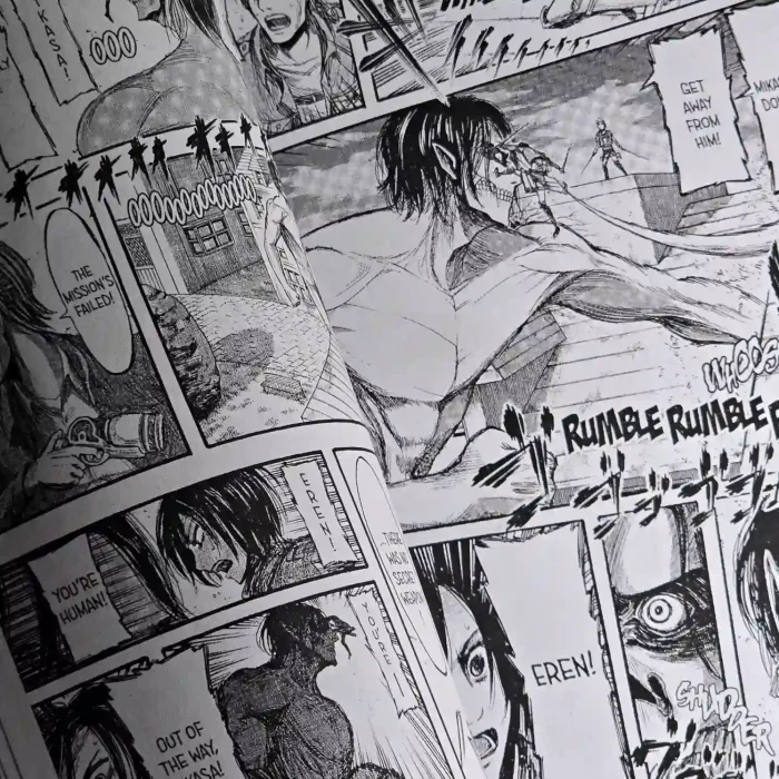 مانگا انیمه اتک آن تایتان | Attack on Titan