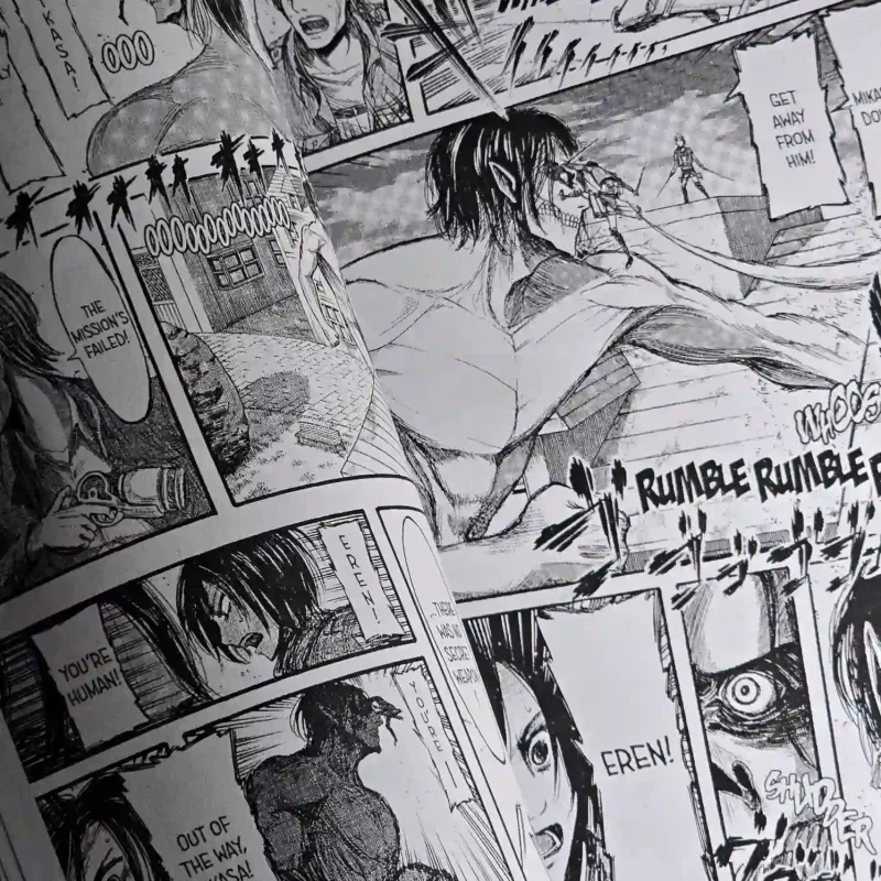 مانگا انیمه اتک آن تایتان | Attack on Titan