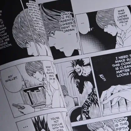 مانگا انیمه دفترچه مرگ ( دث نوت ) | Death note