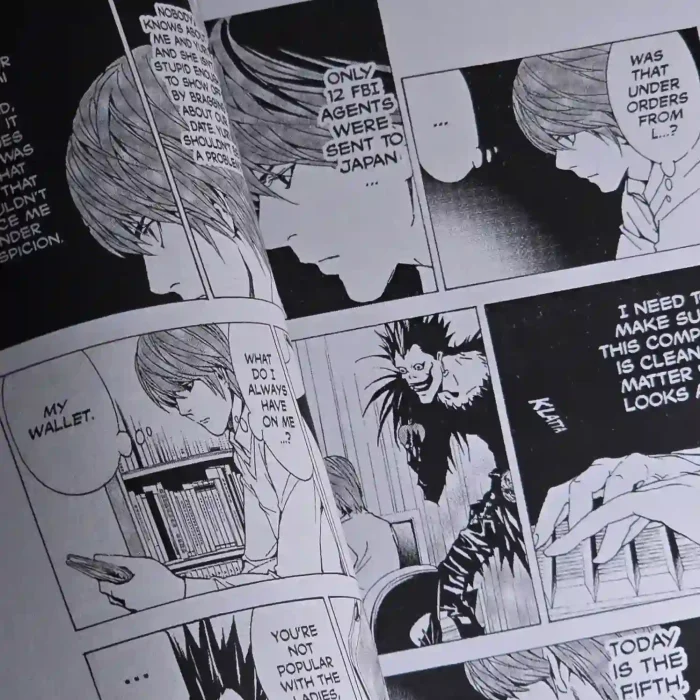 مانگا انیمه دفترچه مرگ ( دث نوت ) | Death note
