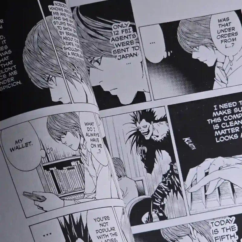 مانگا انیمه دفترچه مرگ ( دث نوت ) | Death note