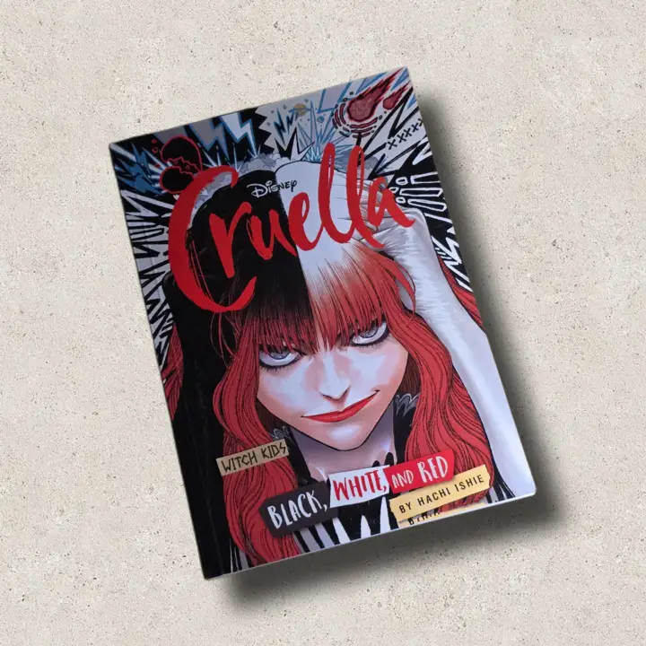 کتاب تصویری کروئلا | Cruella | Black, White & Red