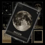 پک پوستر ۱۲ عددی ماه دارک 🌑