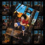 پک پوستر ۱۲ عددی کارکتر های انیمه وان پیس | One piece