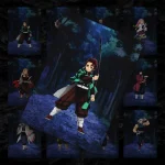 پک 12 عددی کارکترهای شیطان کش ( دیمن اسلیر ) | Demon Slayer