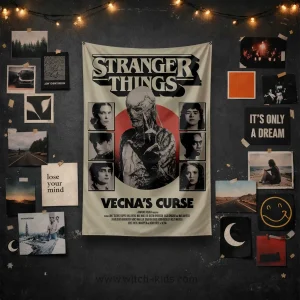 بک دراپ | پرچم | استرنجر تینگز | Stranger Things