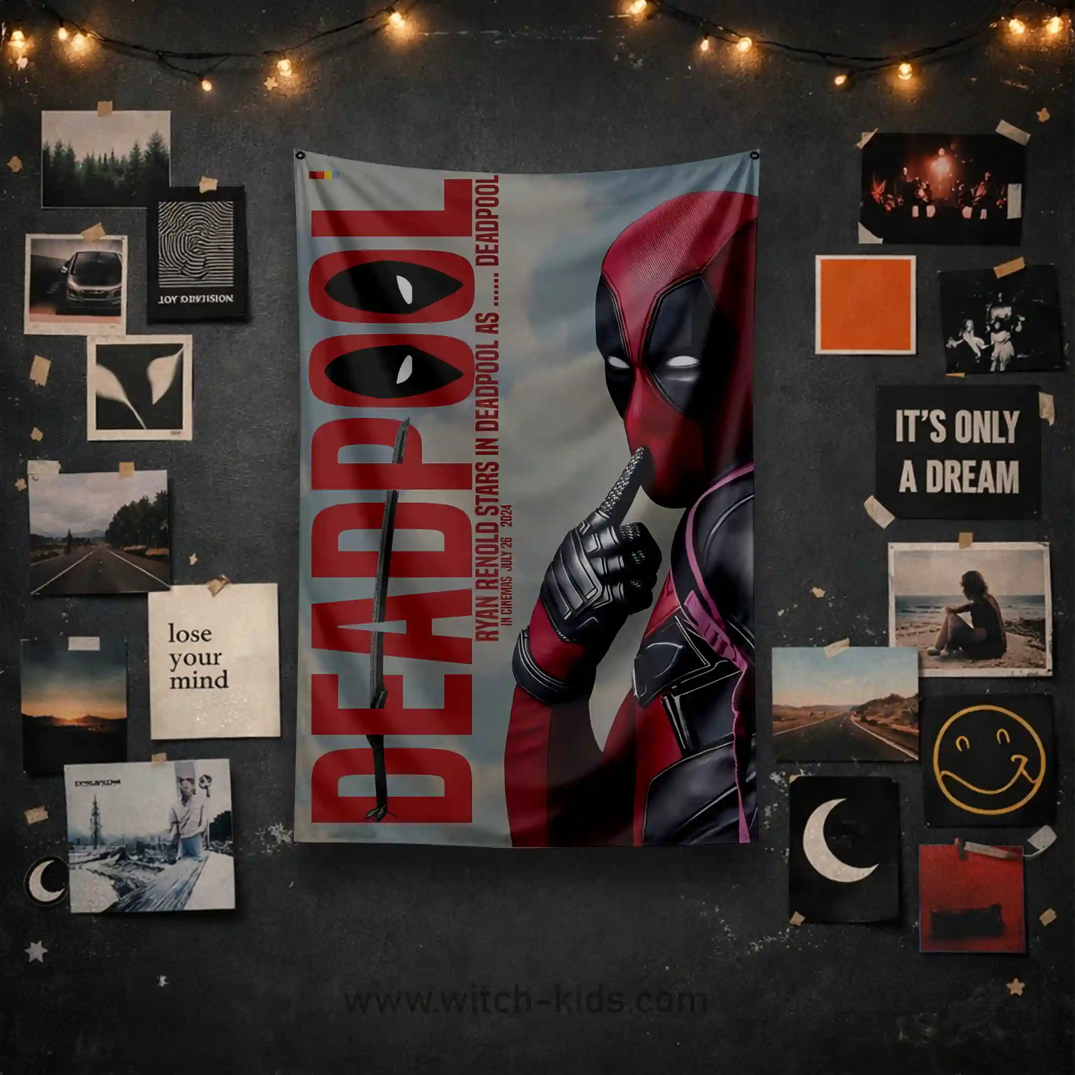بک دراپ | پرچم | دد پول Deadpool بک دراپ | پرچم | دد پول Deadpool