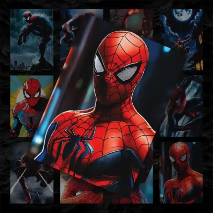 پک پوستر ۱۲ عددی اسپایدرمن 🕸️🕷️
