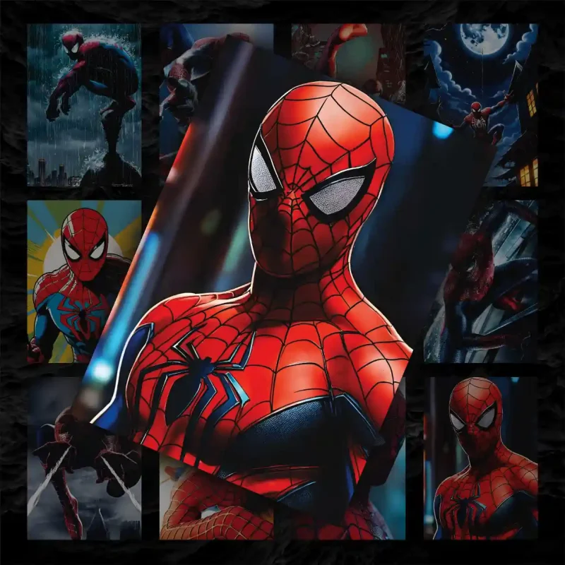 پک پوستر ۱۲ عددی اسپایدرمن 🕸️🕷️