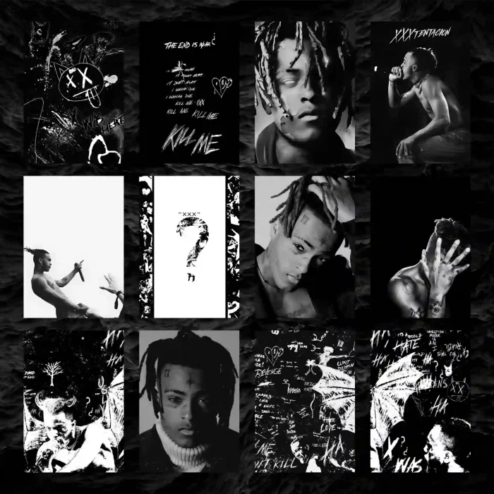 پک پوستر ۱۲ عددی اکس تنتاسیون | xxxtentacion