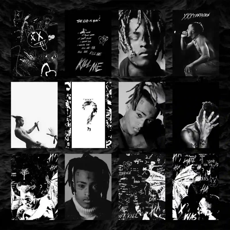 پک پوستر ۱۲ عددی اکس تنتاسیون | xxxtentacion