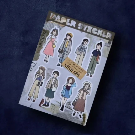مینی پک استیکر ژورنالی استایل ۱