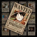 پک پوستر ۱۲ عددی تحت تعیقیب وان پیس | Wanted One piece