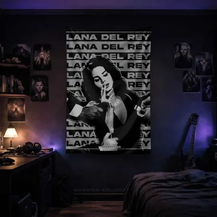 بک دراپ | پرچم | لانا دی ری | Lana Del Rey