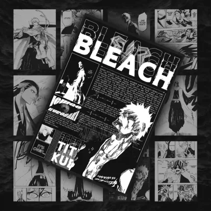 پک 12 عددی مانگا دیواری بلیچ | Bleach