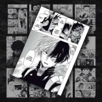 پک 12 عددی مانگا دیواری مدرسه قهرمانان من | My Hero Academia