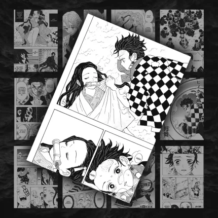 پک ۱۲ عددی مانگا شیطان کش ( دیمن اسلیر ) (۱) | Demon Slayer