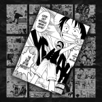پک ۱۲ عددی مانگا دیواری وان پیس (۱) | One Piece