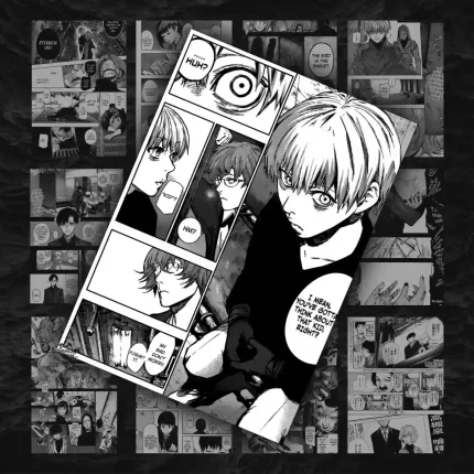 پک ۱۲ عددی مانگا دیواری توکیوغول (۲) | Tokyo Ghoul