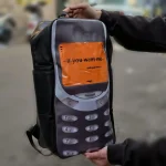 کوله‌پشتی فانتزی طرح موبایل نوکیا 📱