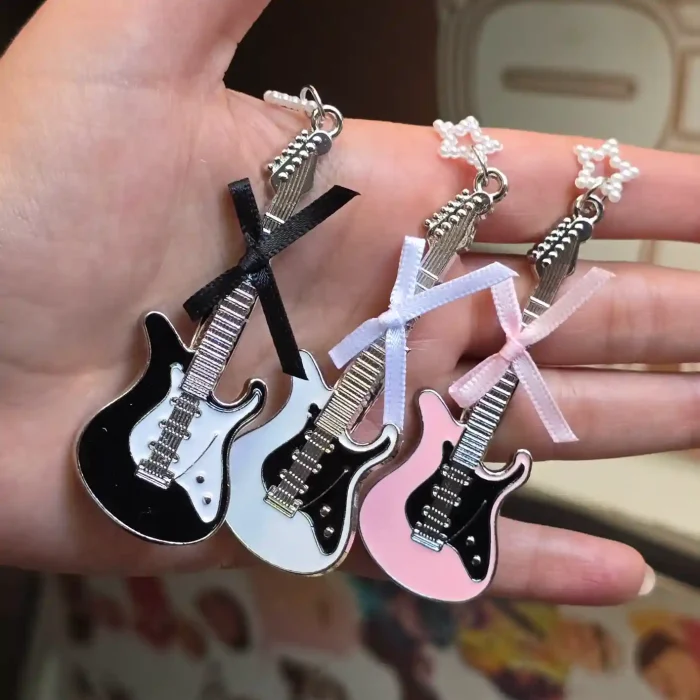 گیره مو پینترستی طرح گیتار الکتریک 🎸
