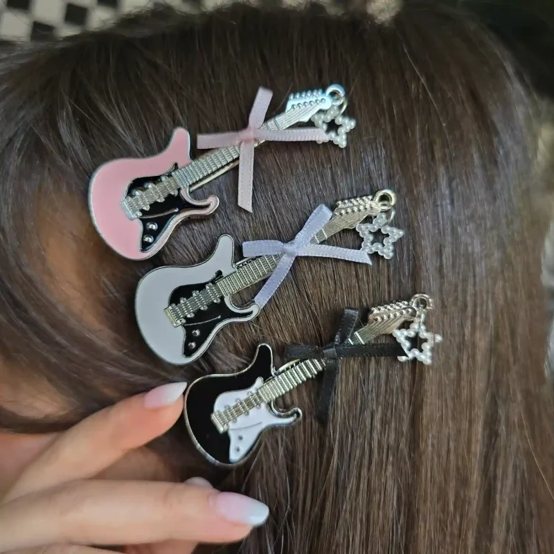 گیره مو پینترستی طرح گیتار الکتریک 🎸