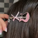 گیره مو پینترستی طرح گیتار الکتریک 🎸