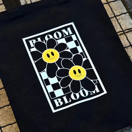 توت بگ پینترستی مشکی | بلوم | Bloom 🌸🖤
