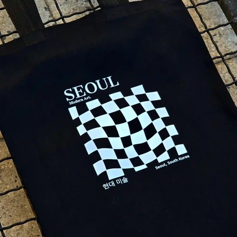 توت بگ پینترستی مشکی | SEOUL Modern Art 🖤🏁