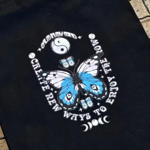 توت بگ پینترستی مشکی | CREATE NEW WAYS TO EXIST 🦋🌙