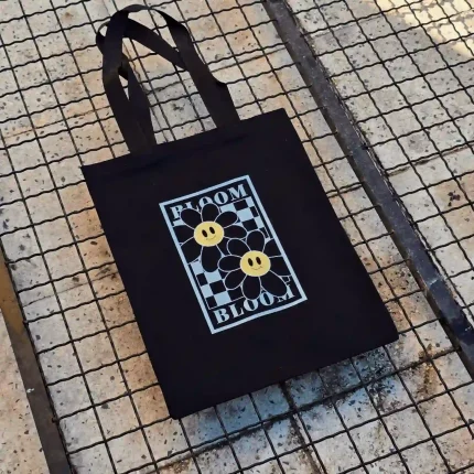 توت بگ پینترستی مشکی | بلوم | Bloom 🌸🖤