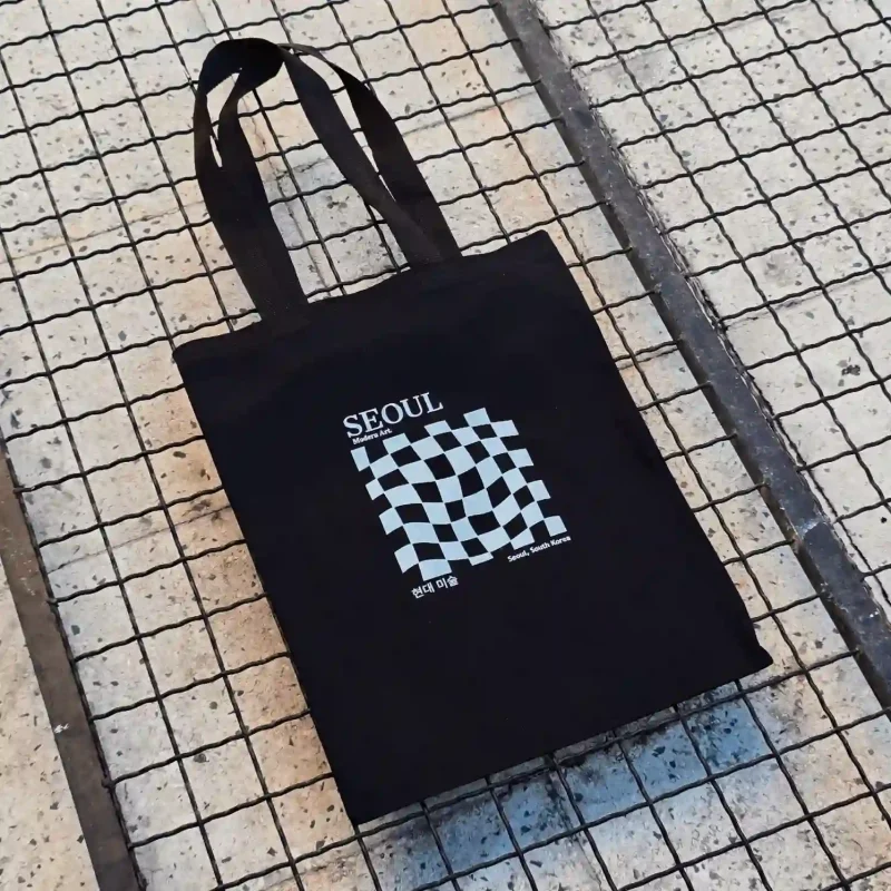 توت بگ پینترستی مشکی | SEOUL Modern Art 🖤🏁