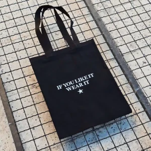 توت بگ پینترستی مشکی | IF YOU LIKE IT WEAR IT ⭐🖤