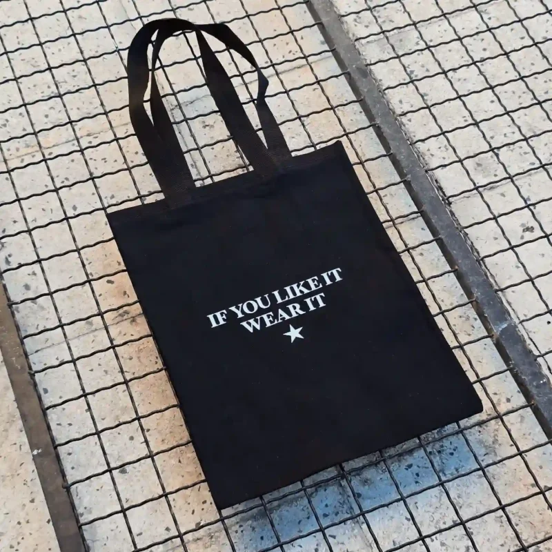 توت بگ پینترستی مشکی | IF YOU LIKE IT WEAR IT ⭐🖤