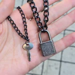 گردنبند ست دونفره قفل و کلید