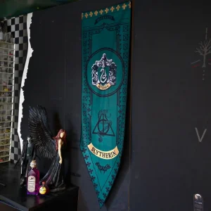 پرچم آویز دکوراتیو هری پاتر - گروه اسلیترین | Harry Potter - Slytherin