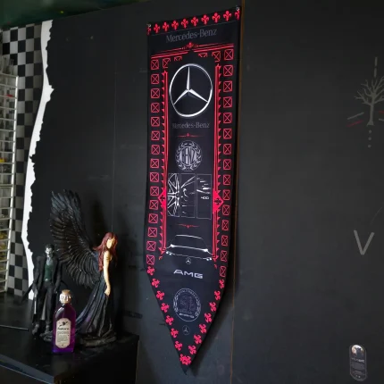پرچم آویز دکوراتیو مرسدس بنز | Mercedes-Benz