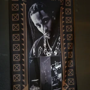 پرچم آویز دکوراتیو ترویس اسکات | travis scott