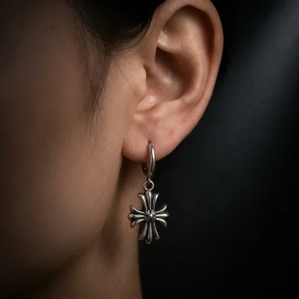 پیرسینگ | گوشوراه | جفت | کروم هارتز | Chrome Hearts