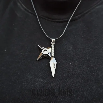 گردنبند کونای و شارینگن انیمه ناروتو | Naruto - Kunai & Sharingan