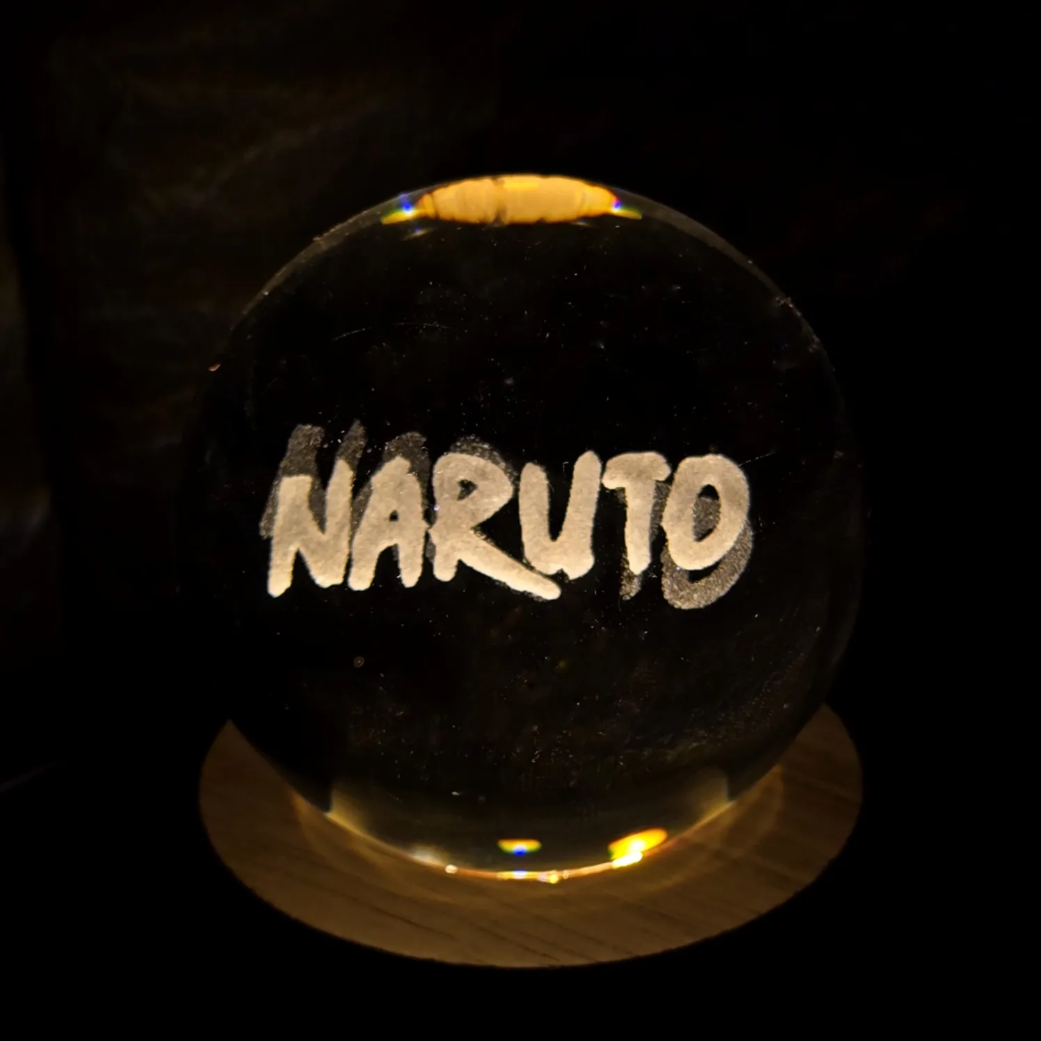 گوی چراغ خواب کریستالی انیمه ناروتو | Naruto گوی چراغ خواب کریستالی انیمه ناروتو | Naruto